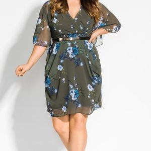 Tamika Floral Wrap Dress